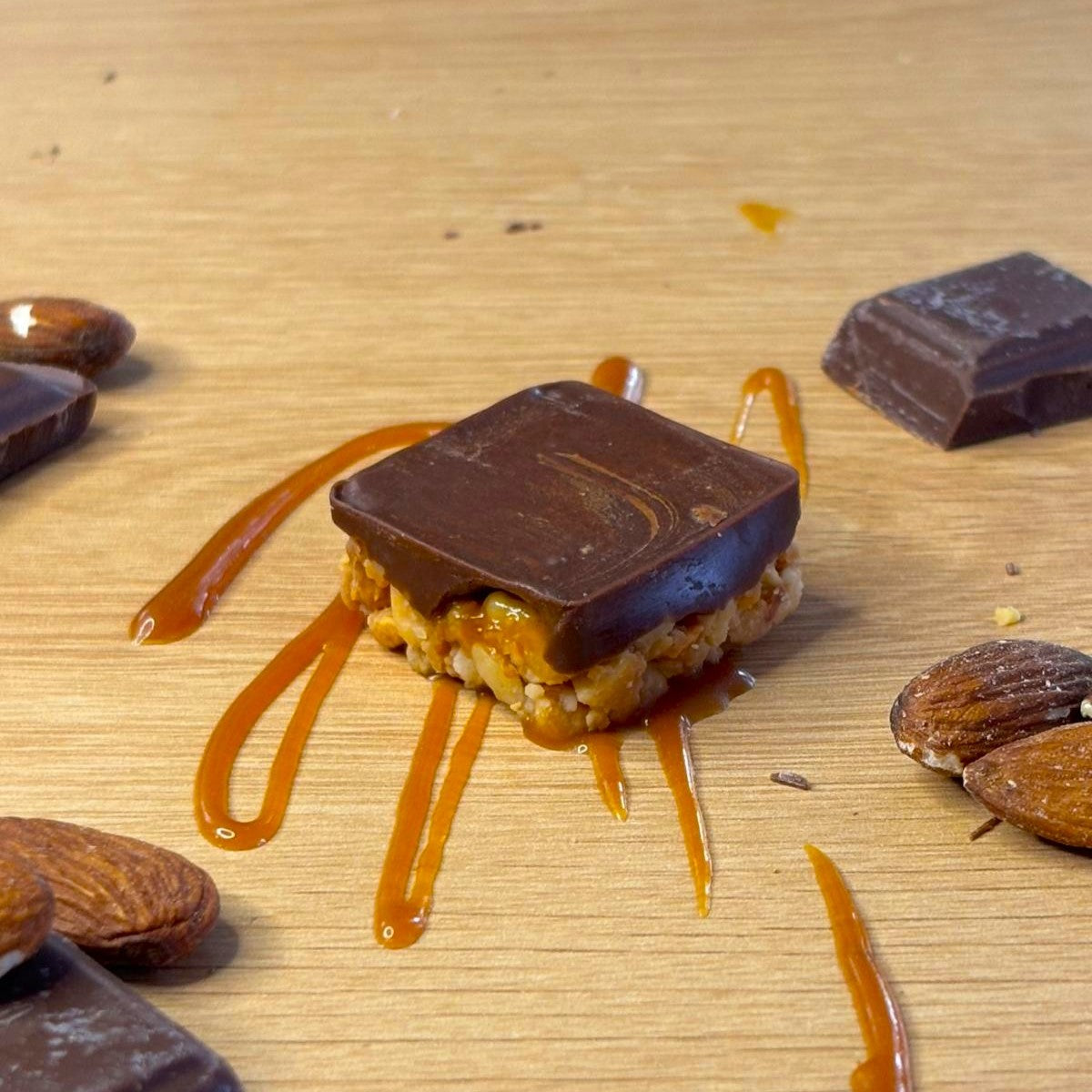 Bouchée Chocolat Caramel - Boîte de 50 pièces