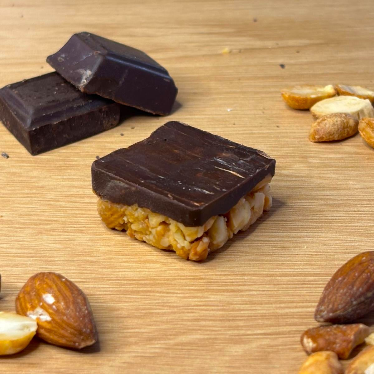 Bouchée Chocolat Beurre de Cacahuète - Boîte de 50 pièces